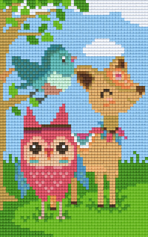 Pixel hobby classic template - animal friends