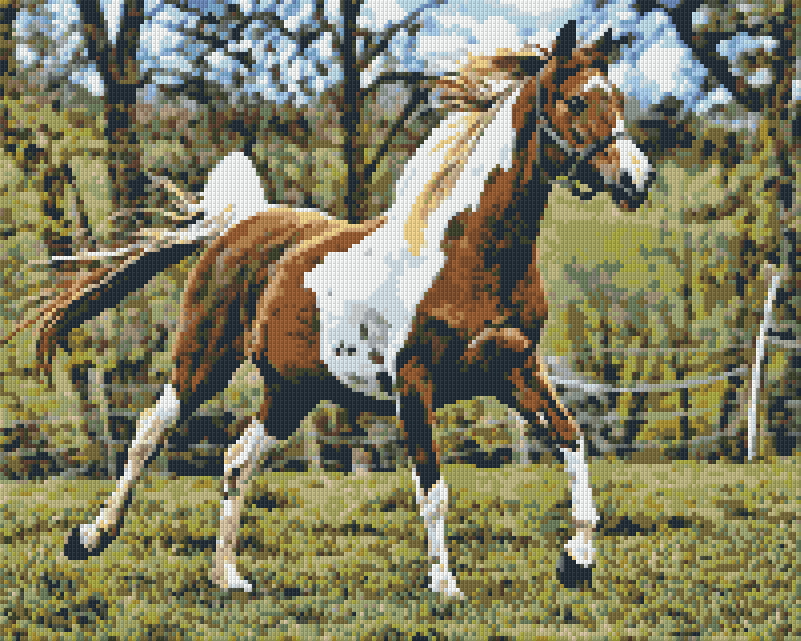 Pixelhobby Klassik Vorlage - Pferd