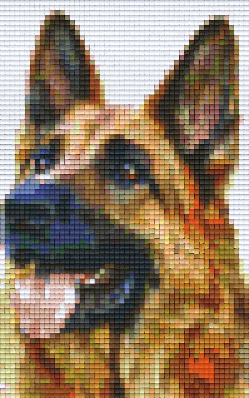 Pixelhobby Klassik Vorlage - Schäferhund