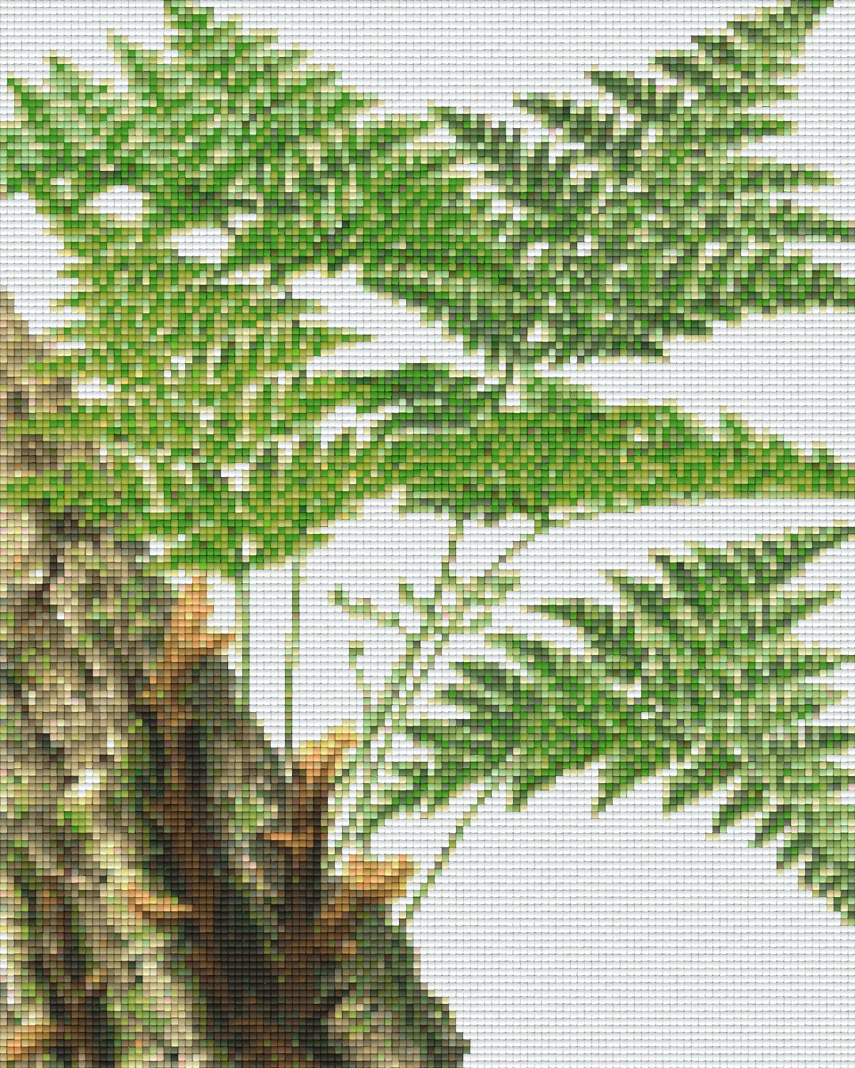 Pixelhobby Klassik Vorlage - Farn