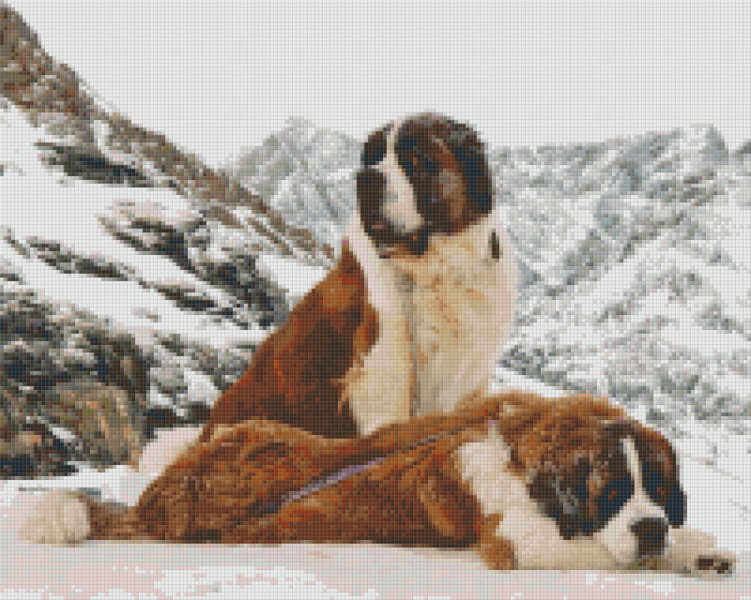 Pixel hobby classic set - St. Bernersen