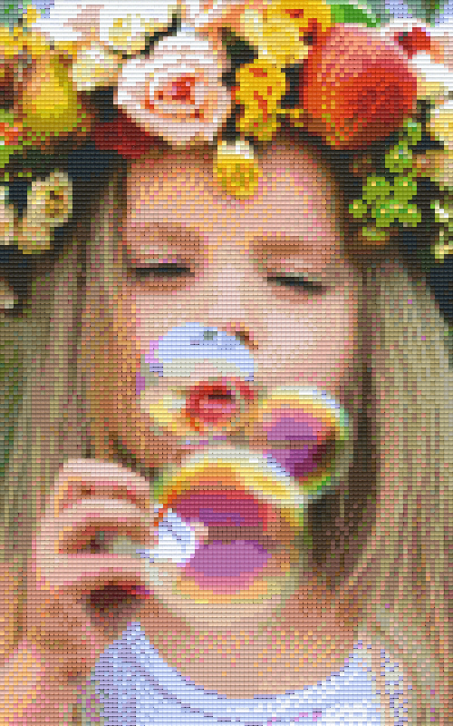 Pixelhobby Klassik Set - Blumenmädchen