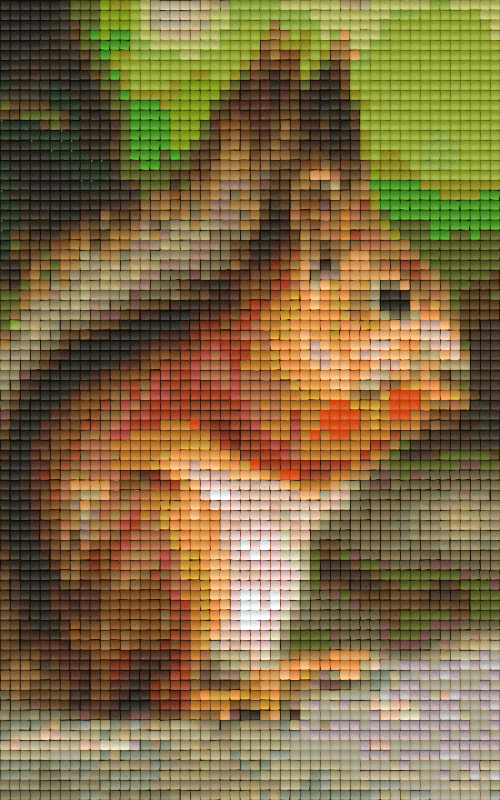 Pixel hobby classic template - squirrel