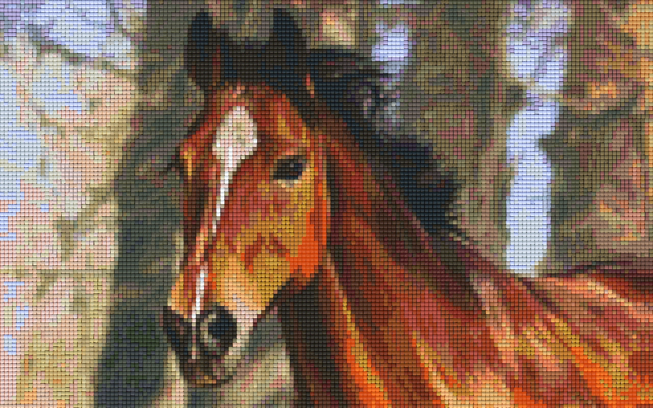 Pixelhobby Klassik Set - Pferd