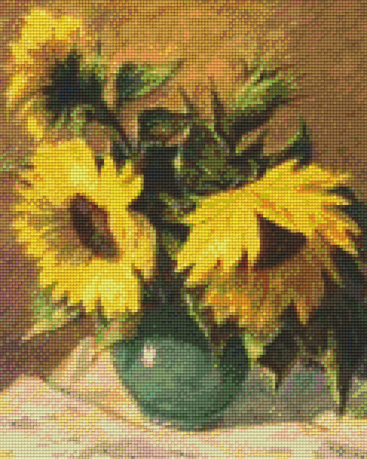 Pixelhobby Klassik Vorlage - Sonnenblumen