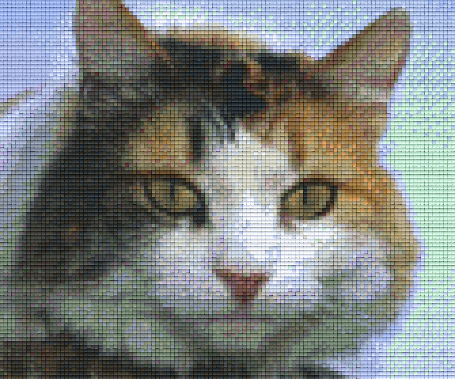 Pixelhobby Klassik Vorlage - Katze
