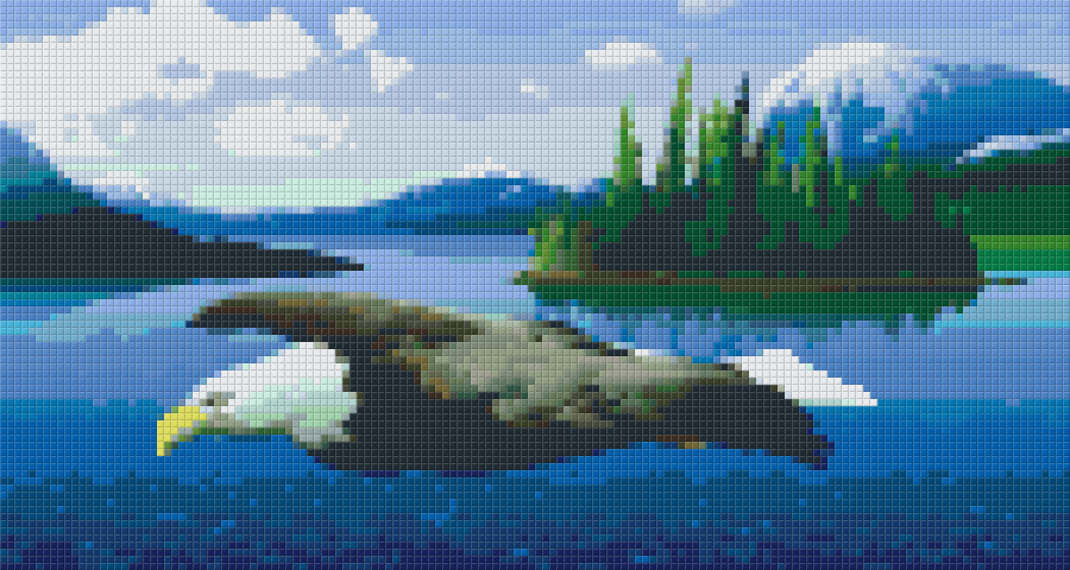 Pixelhobby Klassik Vorlage - Adler