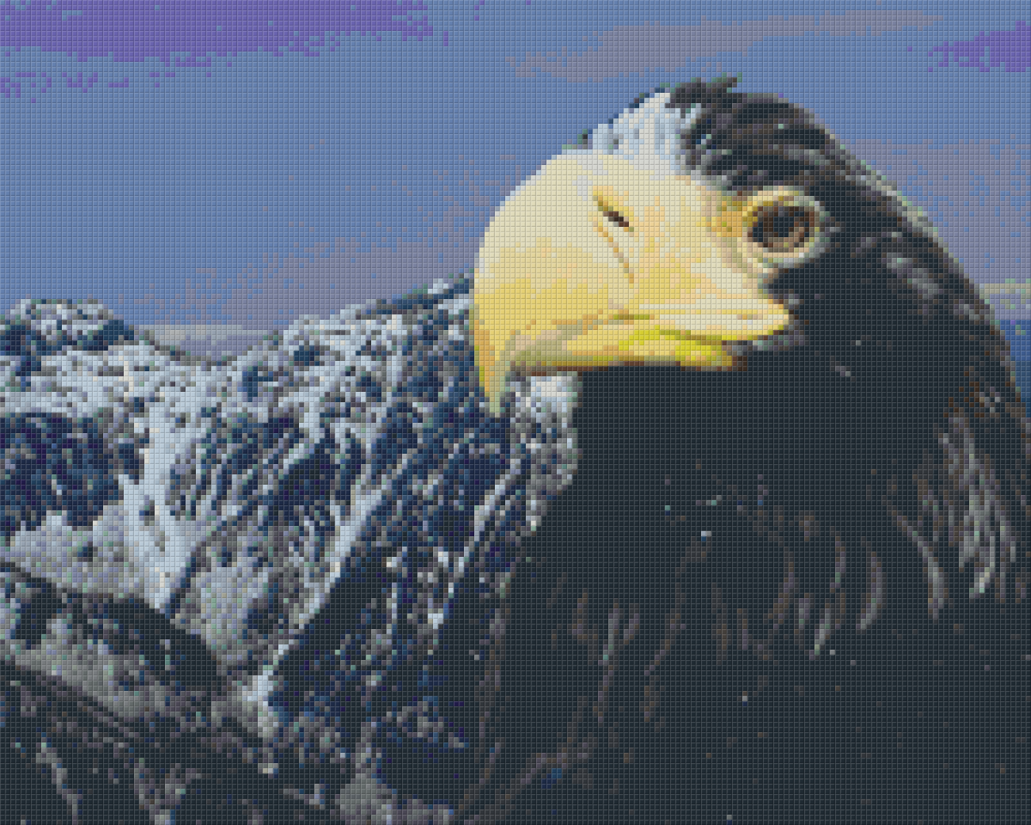 Pixelhobby Klassik Vorlage - Adler