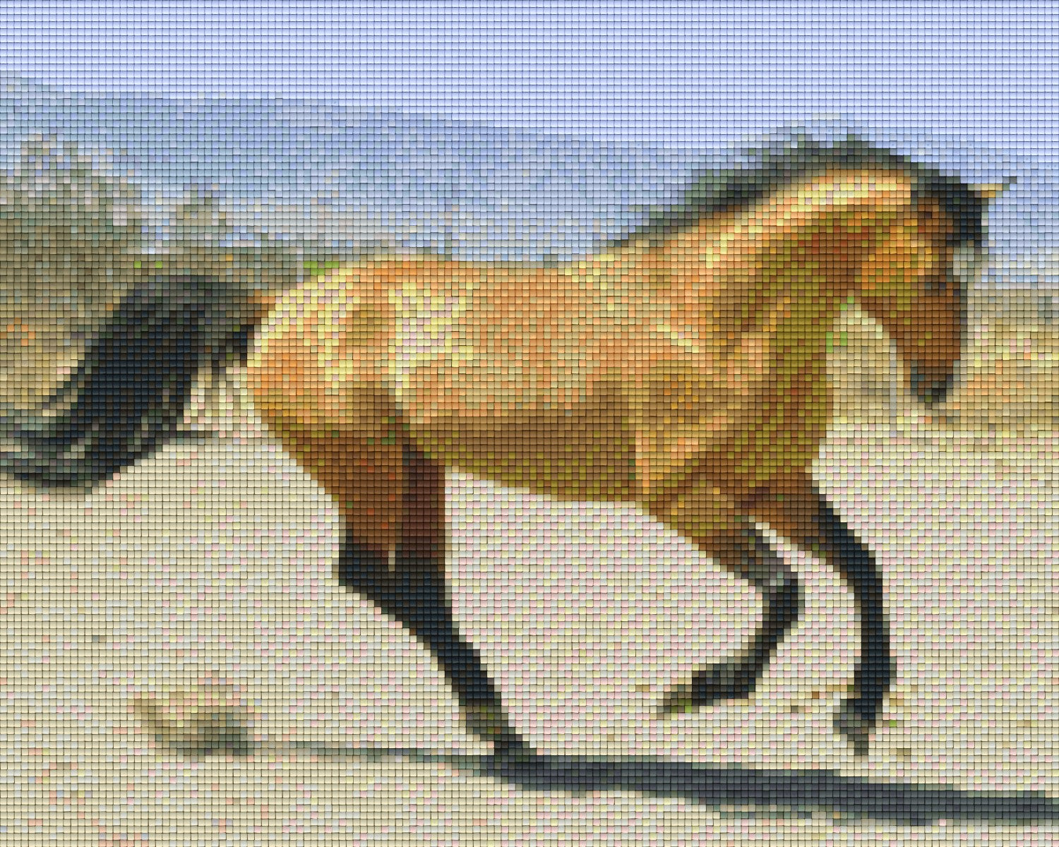Pixelhobby Klassik Vorlage - Pferd
