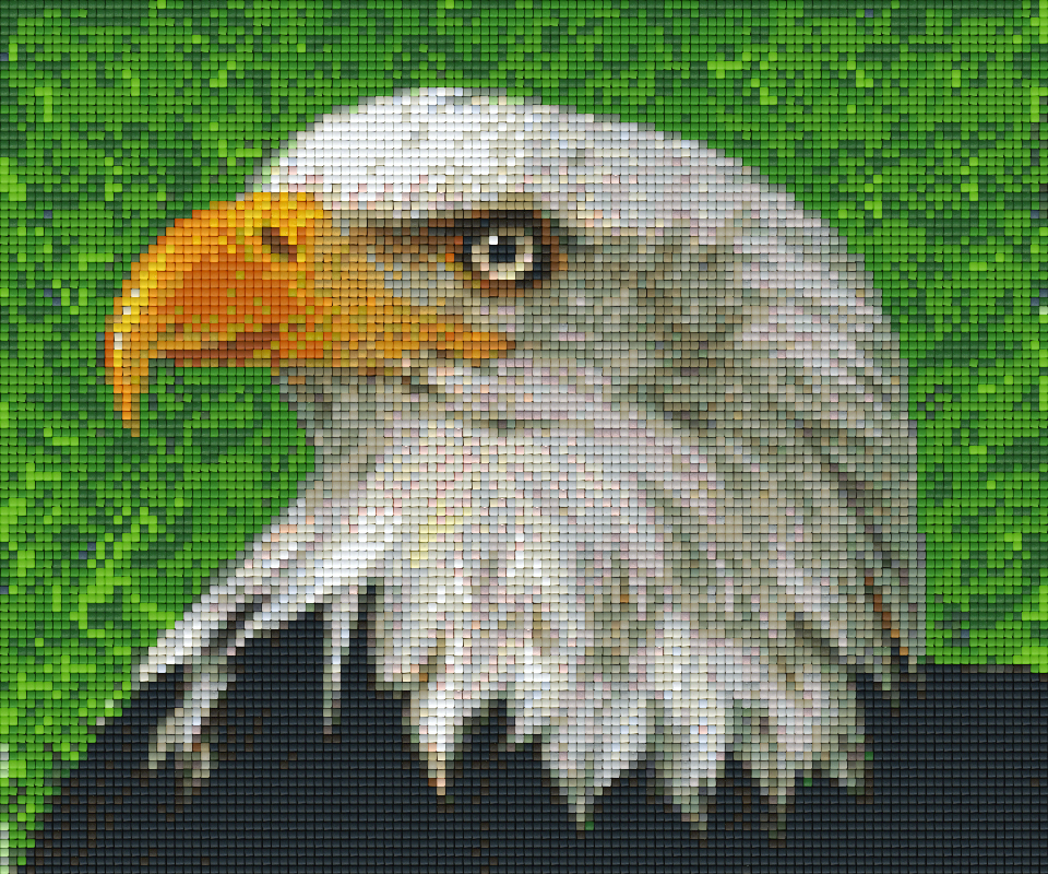 Pixelhobby Klassik Vorlage - Adlerkopf