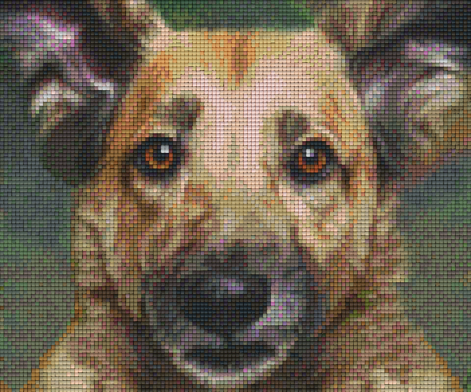 Pixelhobby Klassik Vorlage - Hund