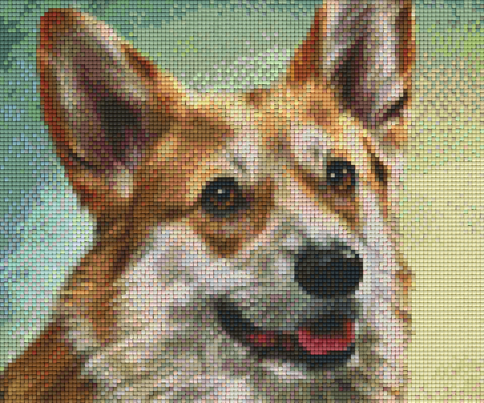 Pixelhobby Klassik Vorlage - Hund