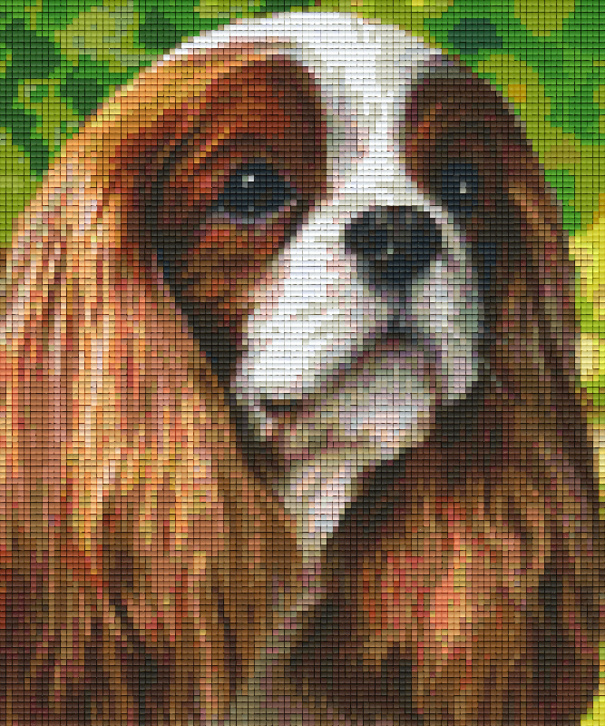 Pixelhobby Klassik Vorlage - Spaniel