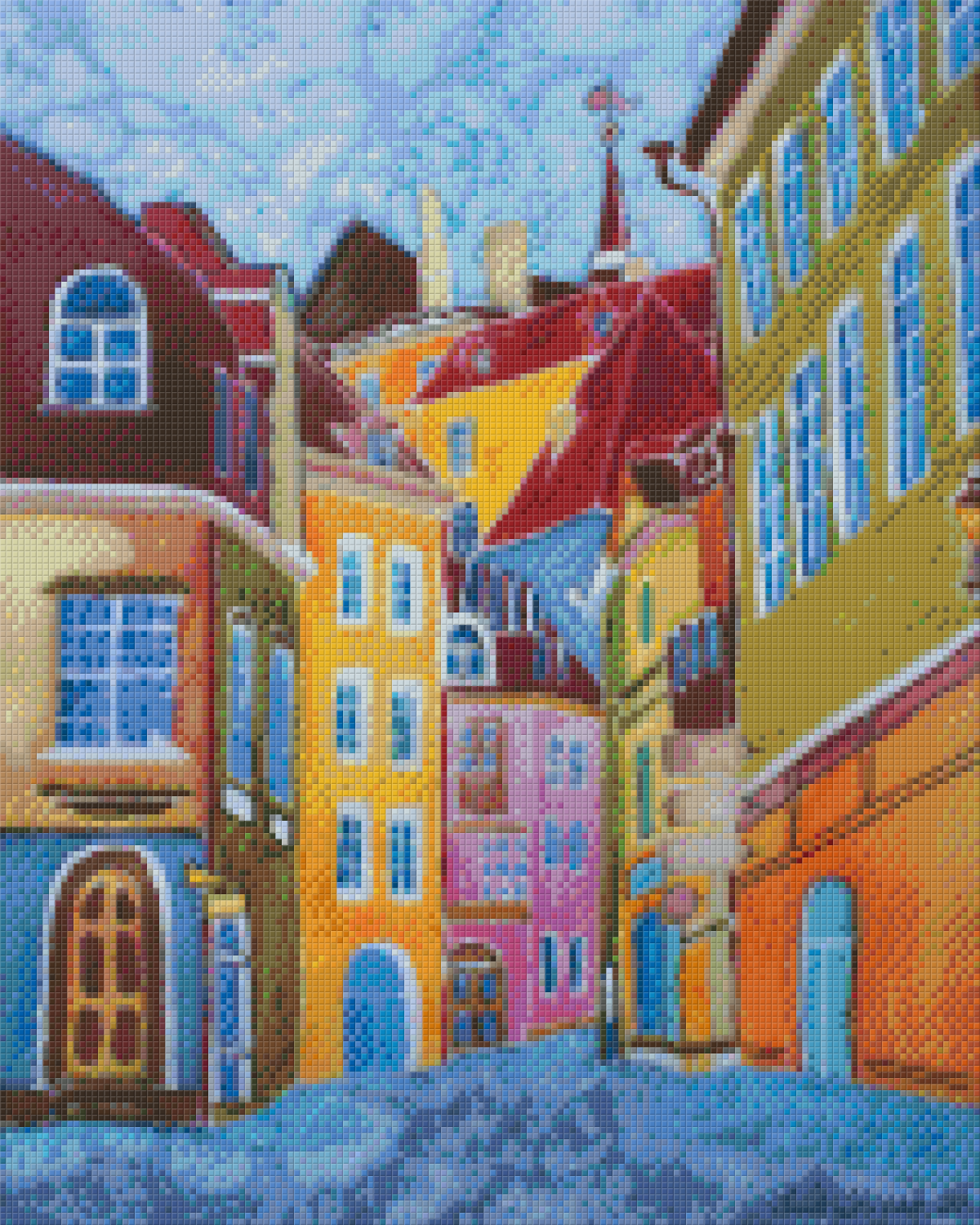 Pixelhobby Klassik Set - Eine Gasse