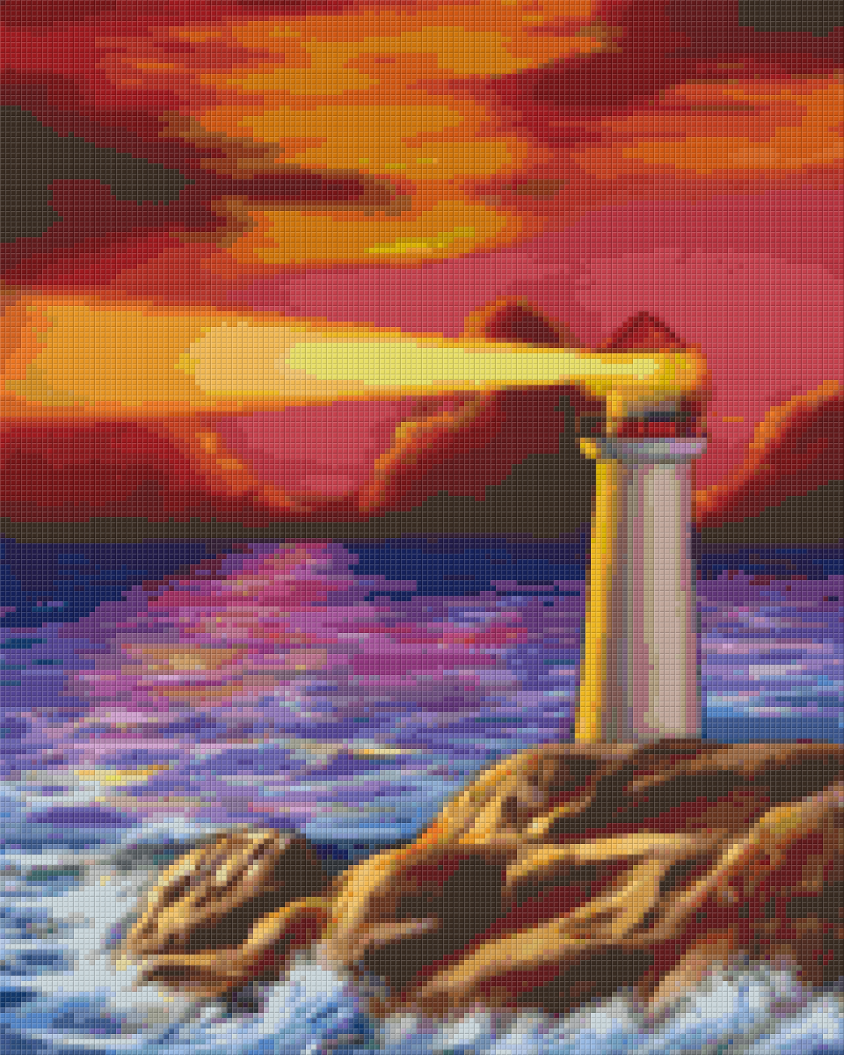 Pixelhobby Klassik Set - Leuchtturm