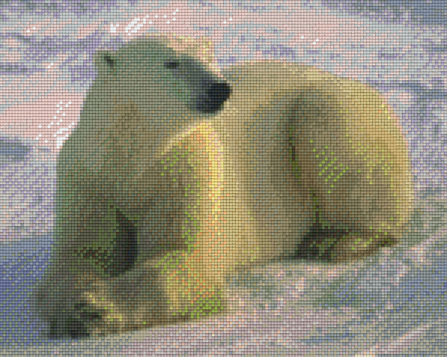 Pixelhobby Klassik Vorlage - In der Polarsonne