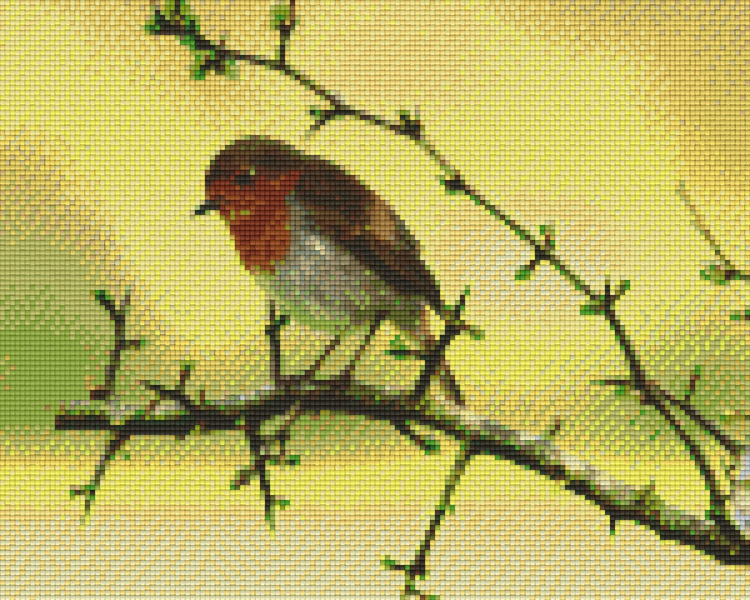 Pixelhobby Klassik Vorlage - Rotkelchen
