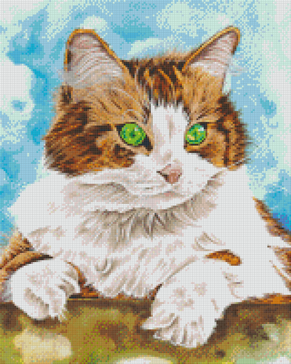 Pixelhobby Klassik Vorlage - Katze