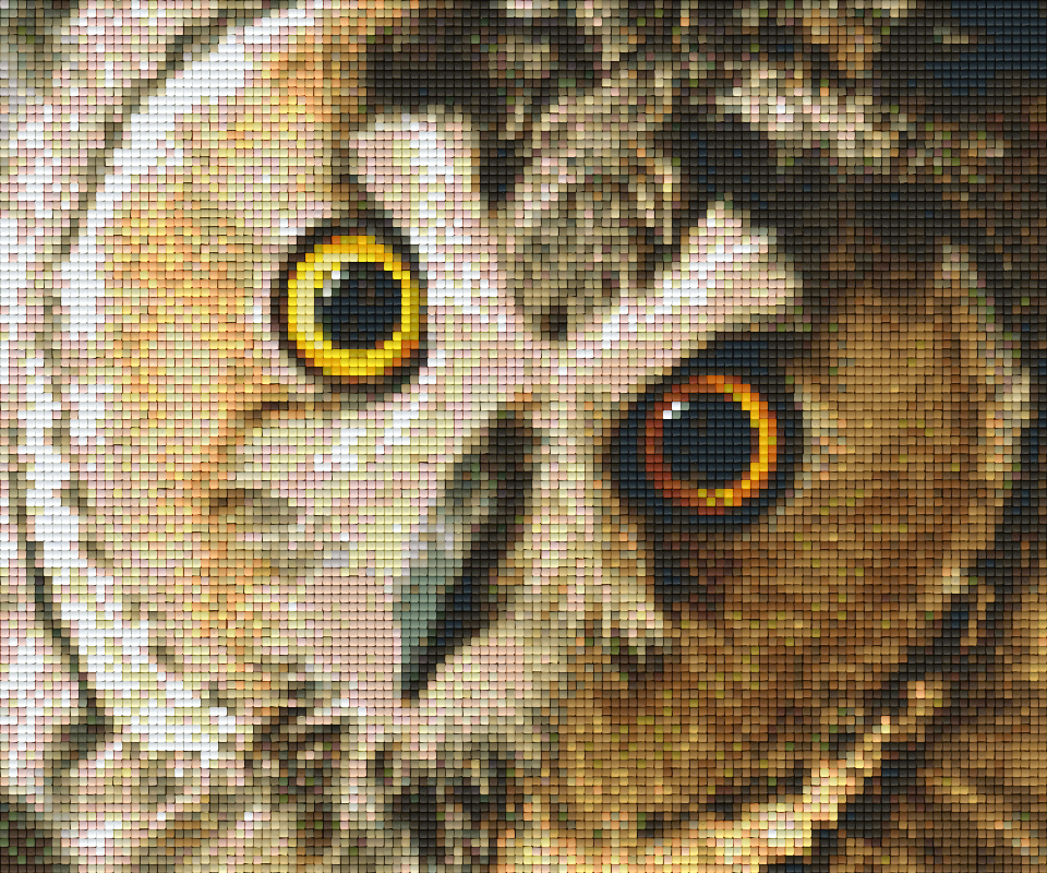 Pixelhobby Klassik Vorlage - Eule