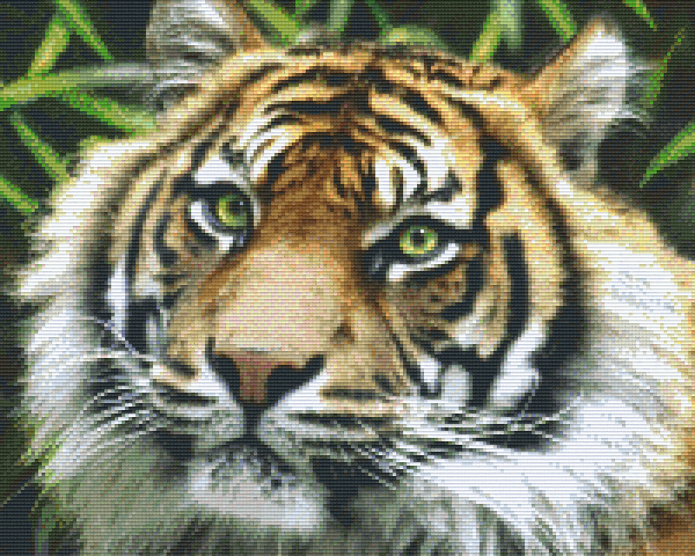 Pixelhobby Klassik Vorlage - Tiger