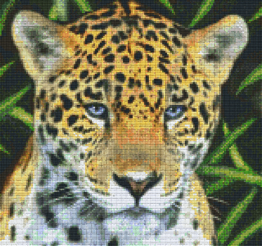 Pixelhobby Klassik Vorlage - Leopard
