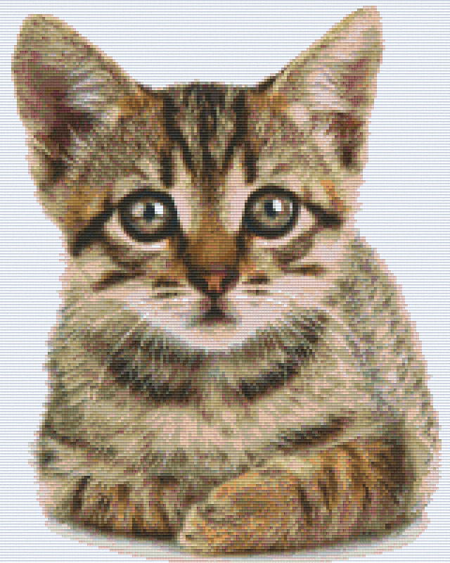 Pixelhobby Klassik Vorlage - Katze