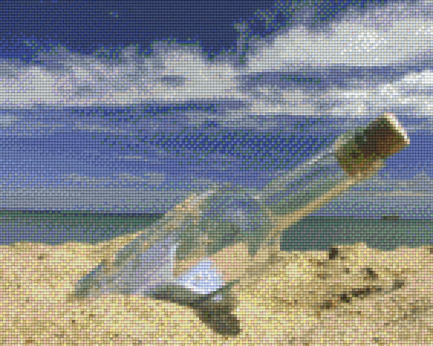 Pixelhobby Klassik Vorlage - Flaschenpost