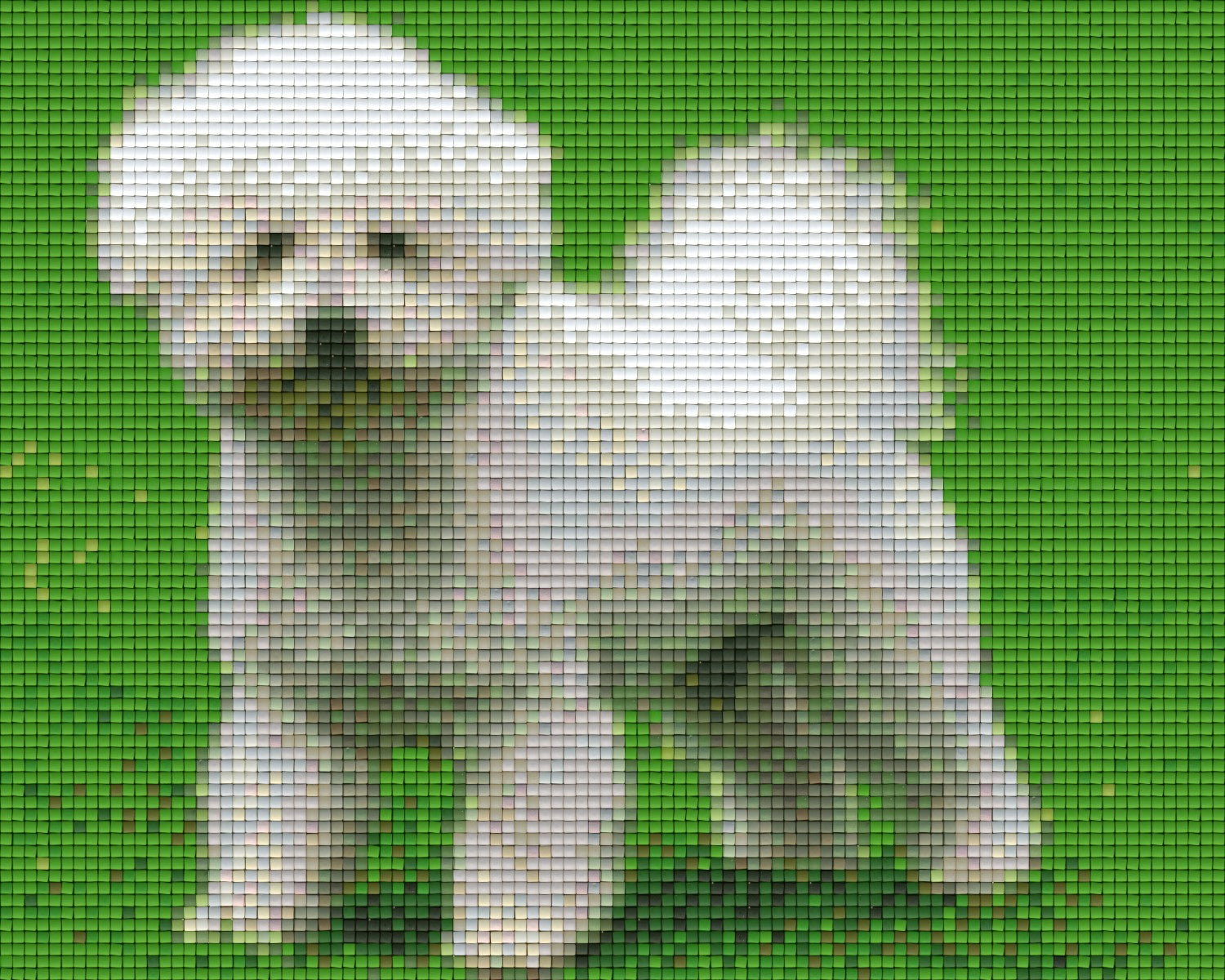 Pixelhobby Klassik Vorlage - Pudel