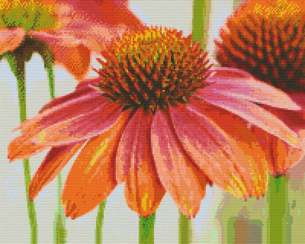 Pixelhobby Klassik Vorlage - Blume