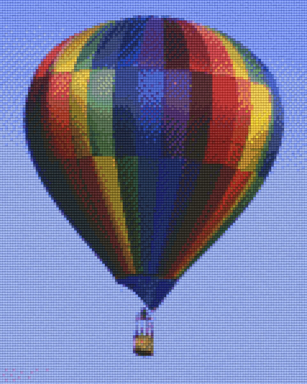 Pixelhobby Klassik Vorlage - Heißluftballon - 9