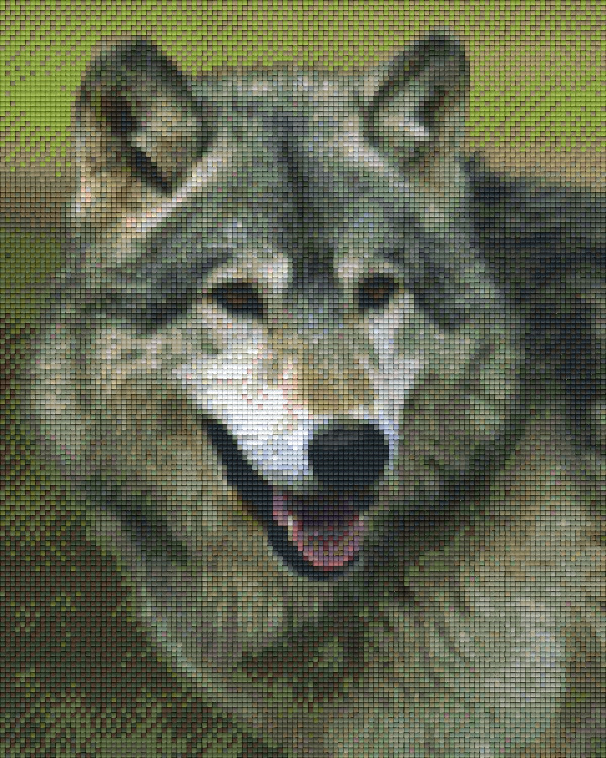 Pixelhobby Klassik Vorlage - Wolf