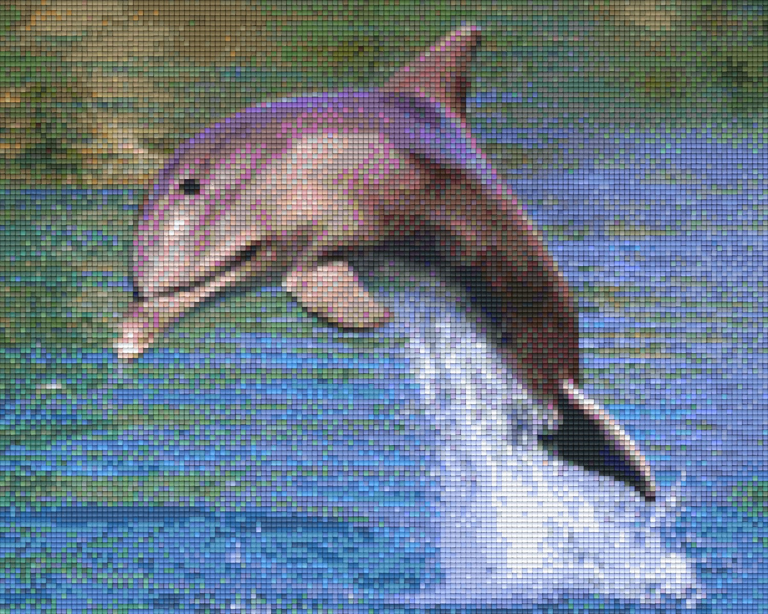 Pixelhobby Klassik Vorlage - Delfin