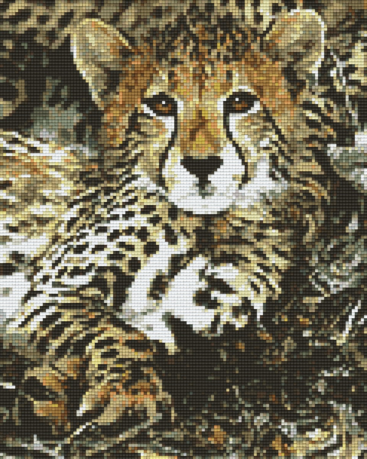 Pixelhobby Klassik Vorlage - Baby Gepard