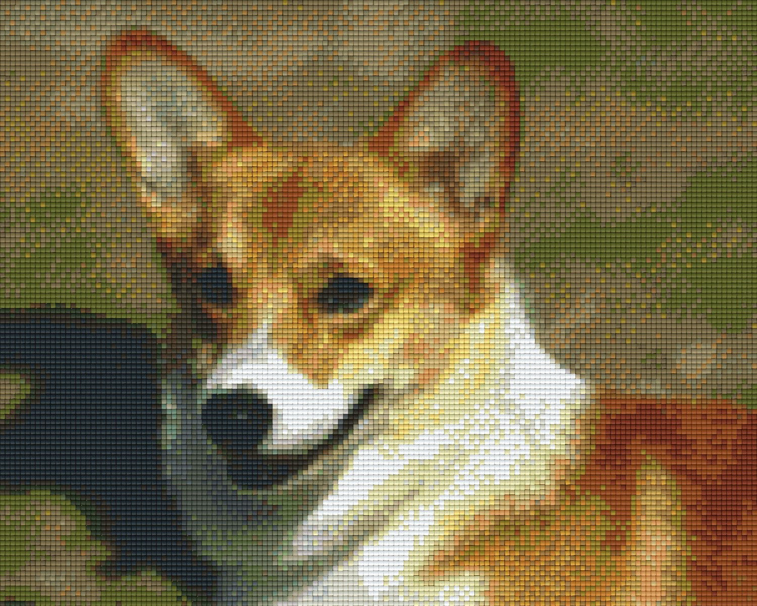 Pixelhobby Klassik Vorlage - Corgi