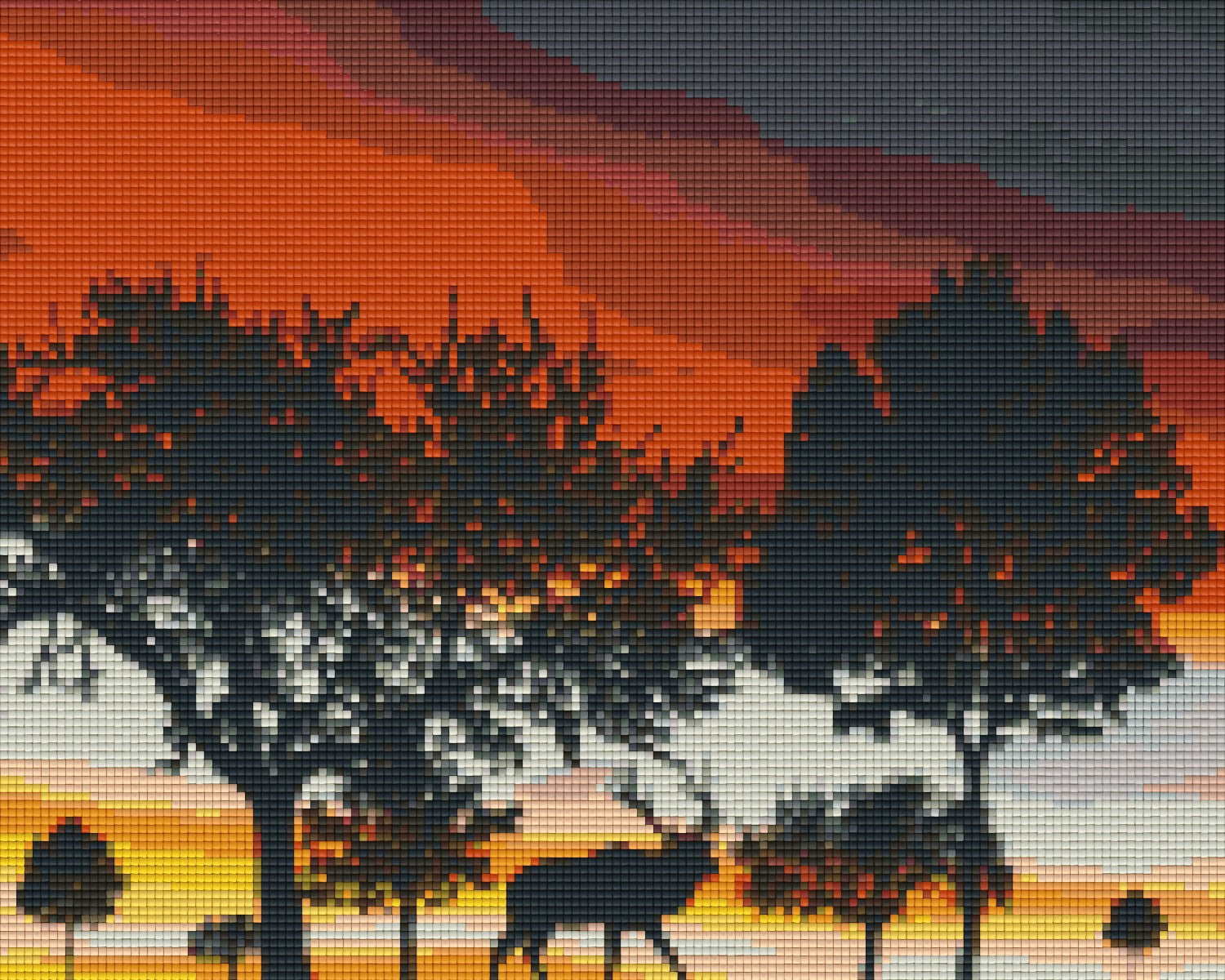 Pixelhobby Klassik Vorlage - Zwielicht