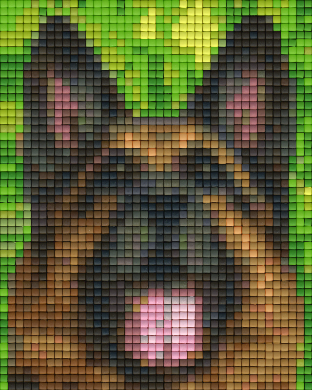 Pixel hobby classic template - german shepherd