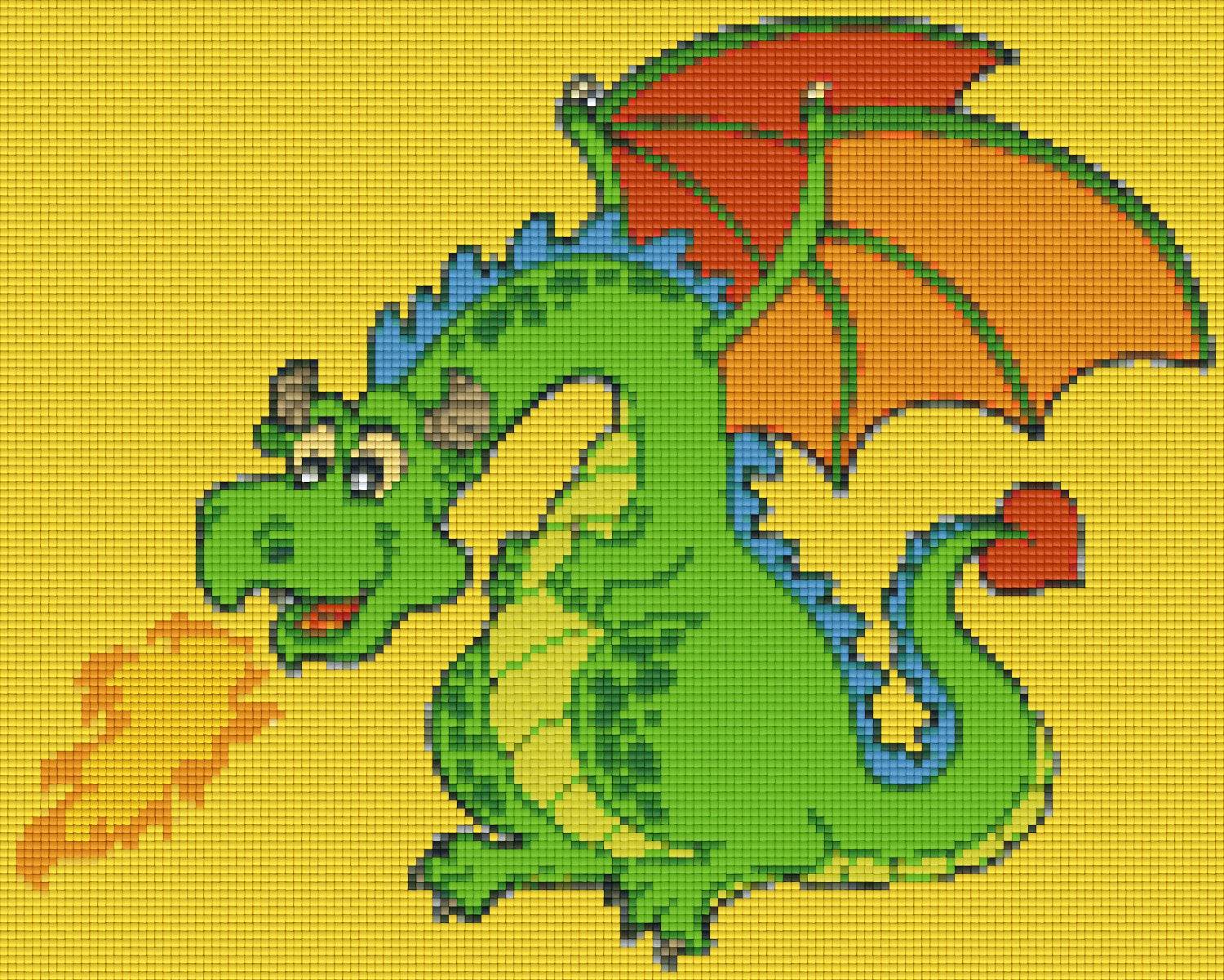 Pixelhobby Klassik Vorlage - Little Dragon