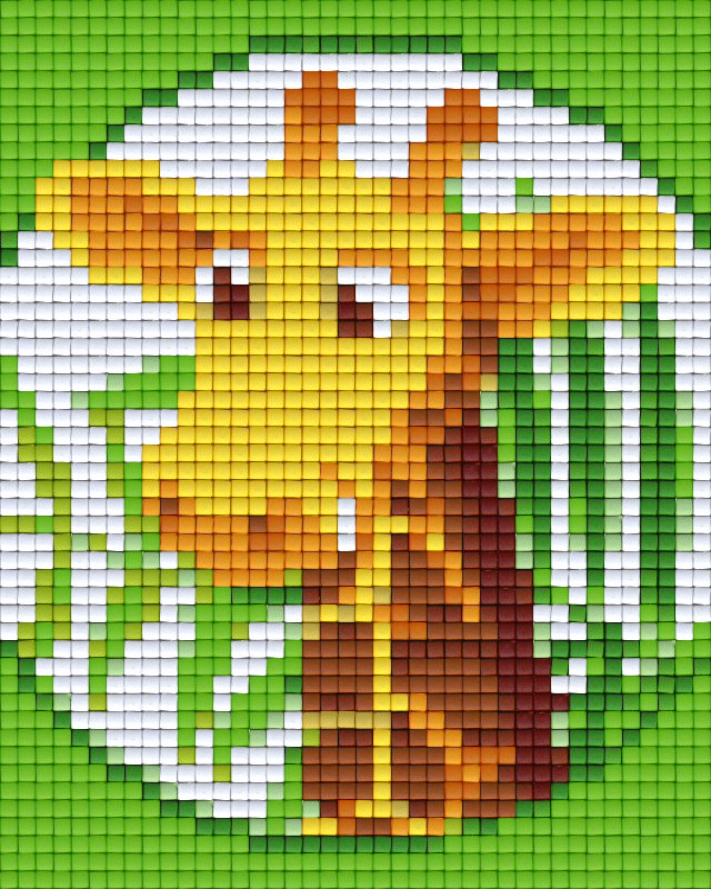 Pixel hobby classic template - giraffe