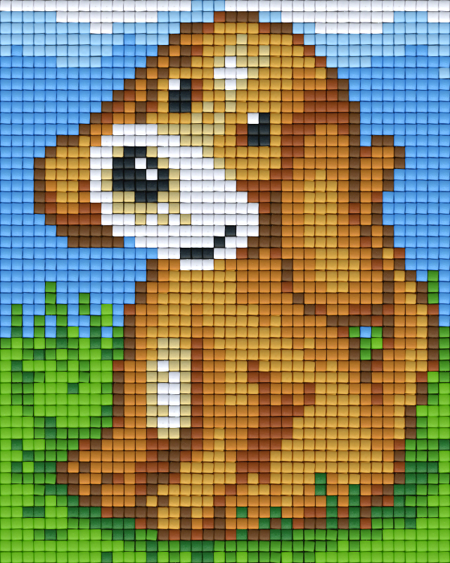 Pixelhobby Klassik Vorlage - Hund