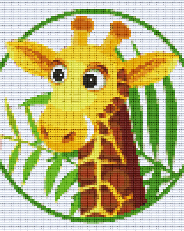 Pixelhobby Klassik Vorlage - Giraffe