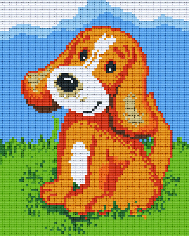 Pixelhobby Klassik Vorlage - Hund