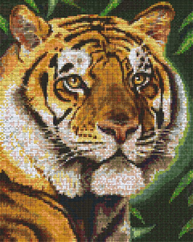 Pixelhobby Klassik Vorlage - Tiger