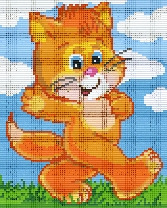 Pixelhobby Klassik Vorlage - Kater