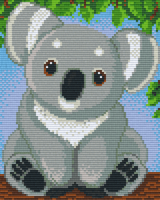 Pixelhobby Klassik Vorlage - Koala