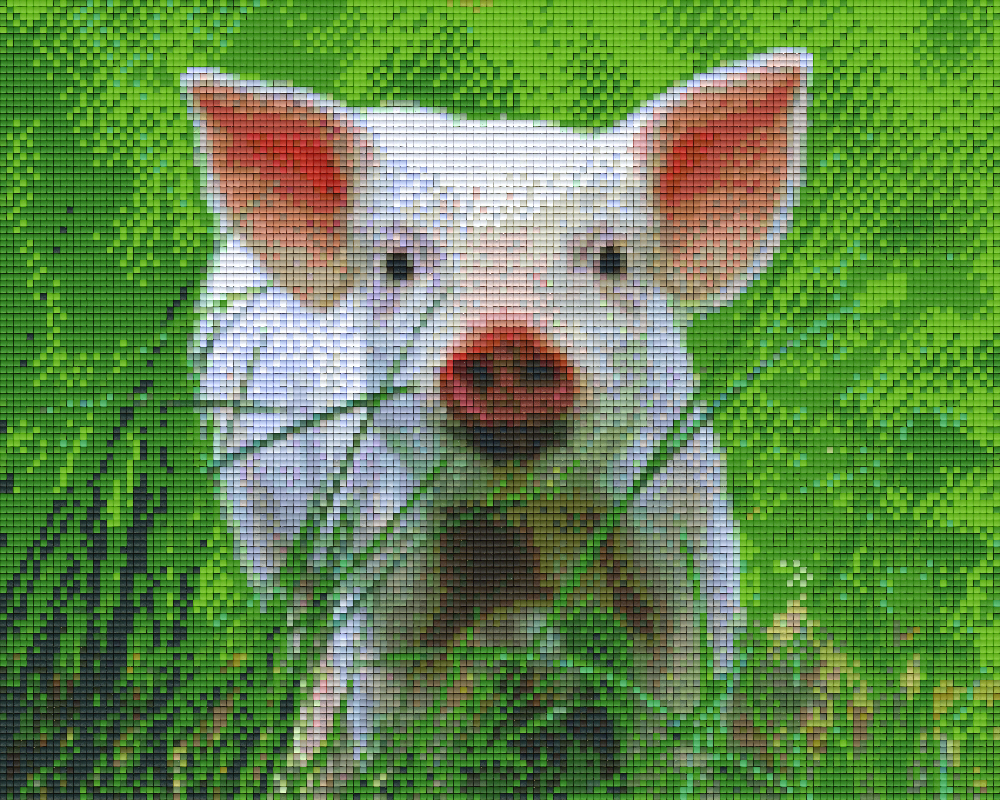 Pixelhobby Klassik Vorlage - Schwein