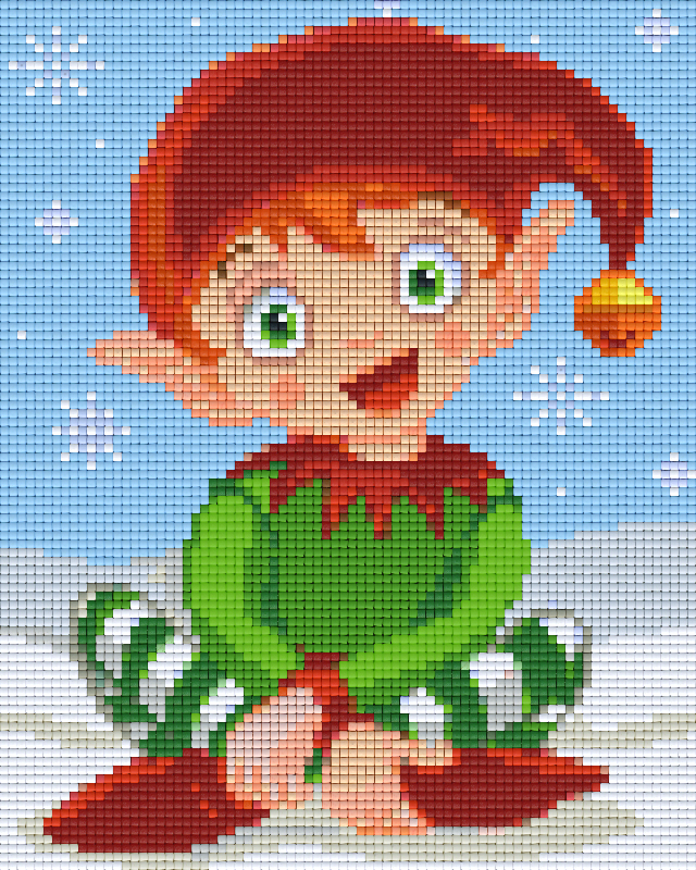 Pixelhobby Klassik Set - Weihnachtself