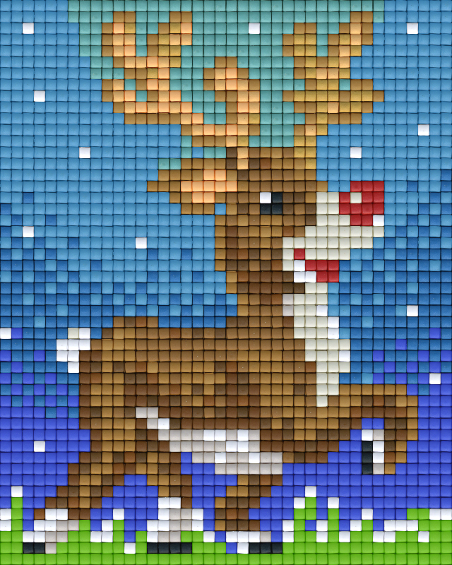 Pixelhobby Klassik Vorlage - Rentier