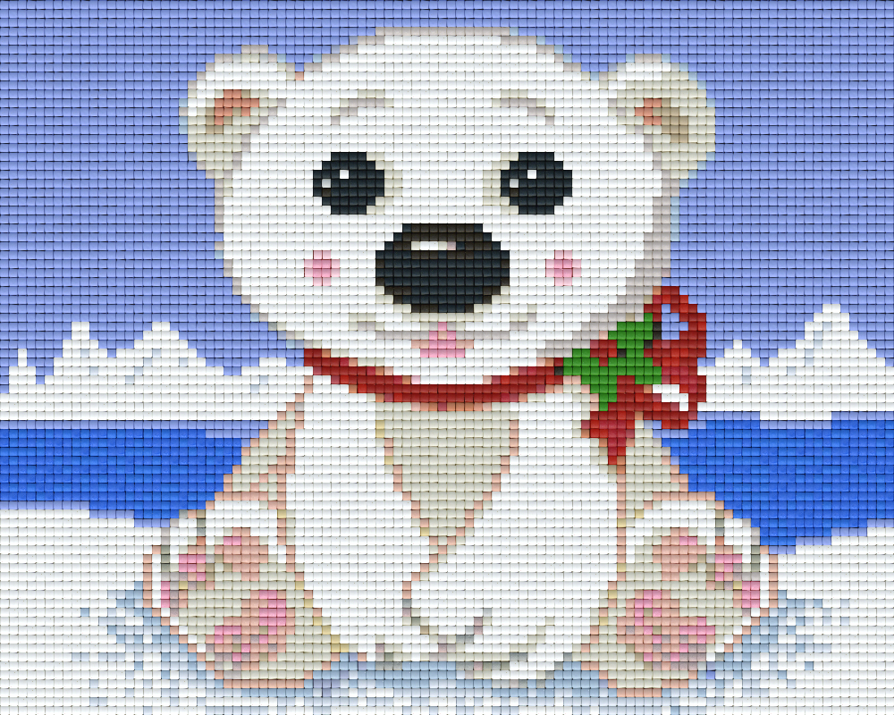 Pixelhobby Klassik Vorlage - Eisbär