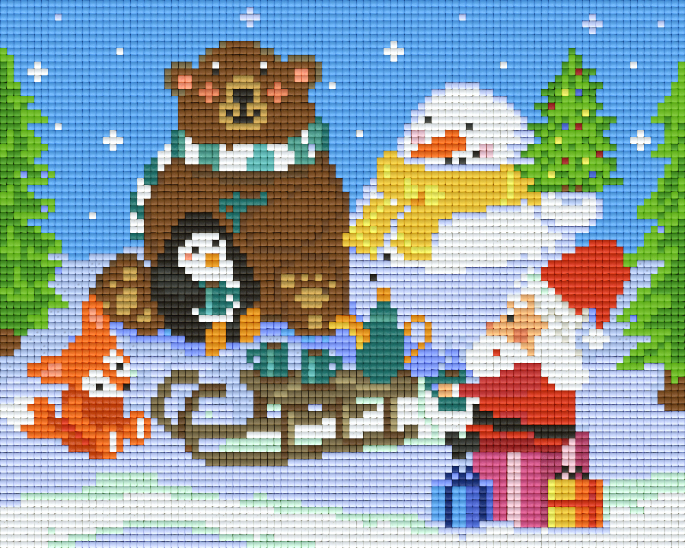 Pixelhobby Klassik Set - Weihnachten beim Tee