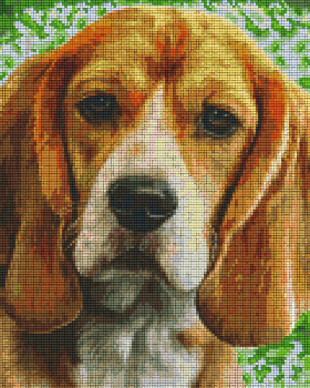 Pixelhobby Klassik Vorlage - Beagle